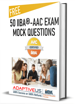 50 IIBA - AAC Exam Mock Question