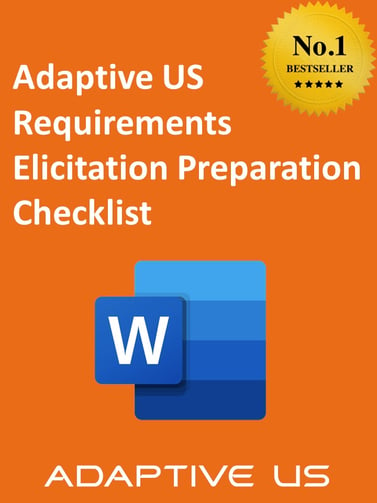 Cover Page - Req. Elicitation Prep Checklist