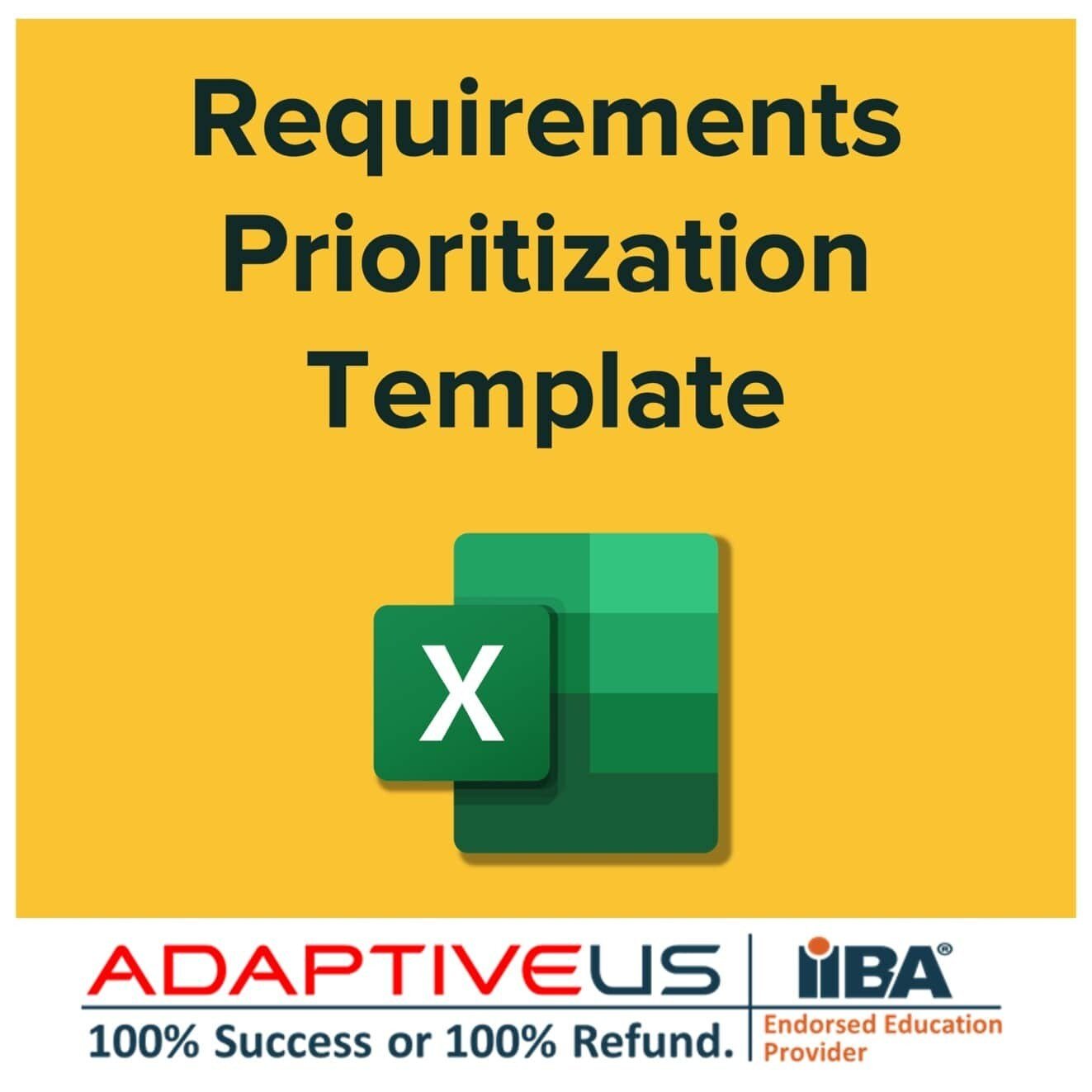 REQUIREMENTS PRIORITIZATION TEMPLATE